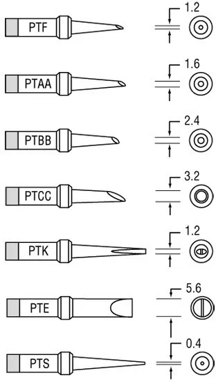 WELLER VRH PT-K8 1,2mm 54117899