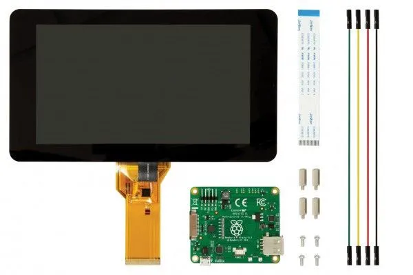 Zaslon za Raspberry Pi, 7incha, Multi-Touchscreen