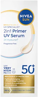 2u1 Primer UV dnevni serum za lice, SPF 50+, 30 ml