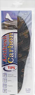 Actifresh Carbon ulošci za obuću vel. 35/40 – ženski, 1 par, 2 kom.