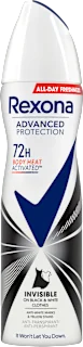 Advanced Protection dezodorans u spreju Invisible Black & White, 150 ml