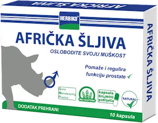 Afrička šljiva kapsule, 10 kom.