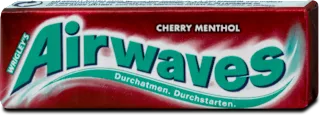 Airwaves žvakaće gume Cherry Menthol, 14 g