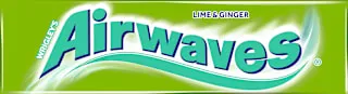 Airwaves žvakaće gume Lime & Ginger Flavour, 14 g