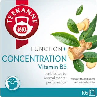 Čaj Function+ Concentration – vitamin B5, 10 vrećica, 18 g