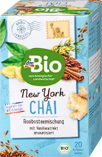 Čaj Rooibos, aromatiziran s vanilijom – New York Chai, 20 vrećica, 40 g