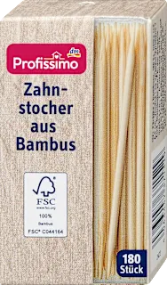 Čačkalice za zube od bambusa, 180 kom.