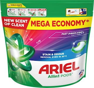 Allin1 PODS® Color kapsule za pranje rublja, 60 kom.