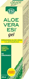 Aloe Vera gel s vitaminom E i uljem čajevca, 200 ml
