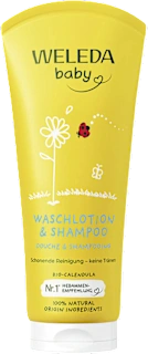 Šampon i gel za tuširanje za bebe s nevenom, 200 ml