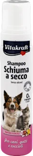 Šampon u pjeni za suho pranje pasa i mačaka, 200 ml