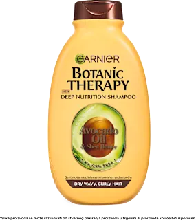 Šampon za kosu Botanic Therapy – Ulje avokada i Shea Butter, 400 ml