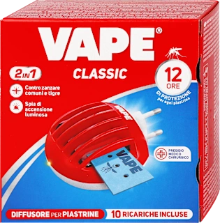 Aparat za komarce + tablete za komarce 10 kom, 1 kom.