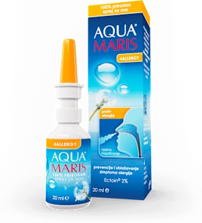 Aqua Maris 4 Allergy sprej za nos, 20 ml