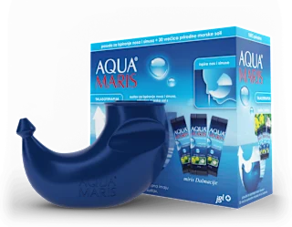 Aqua Maris sustav za ispiranje nosa + vrećice soli, 30 kom.