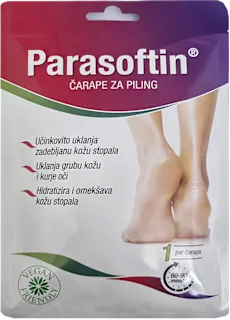 Čarape za piling stopala, 1 par, 1 kom.