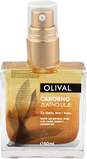 Čarobno zlatno ulje za tijelo, lice i kosu, 50 ml