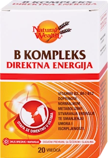 B kompleks Direktna energija, 20 kom.