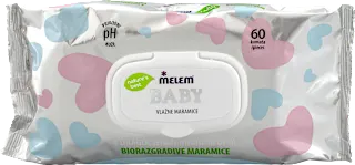 Baby vlažne maramice, 60 kom.