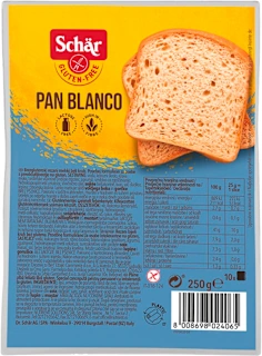 Bijeli kruh bez glutena, 250 g