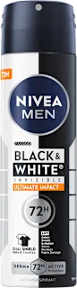 Black & White Invisible dezodorans u spreju, 150 ml