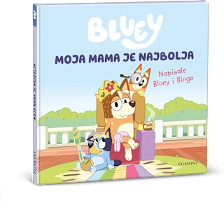 Bluey slikovnica Moja mama je najbolja, 1 kom.