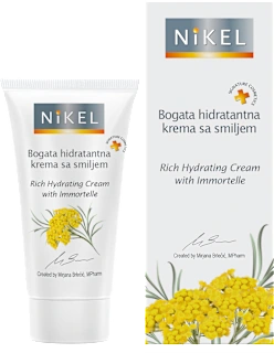 Bogata hidratantna krema sa smiljem, 50 ml
