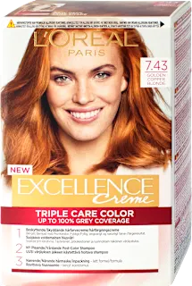 Boja za kosu - 7.43 Golden Copper Blonde, 1 kom.
