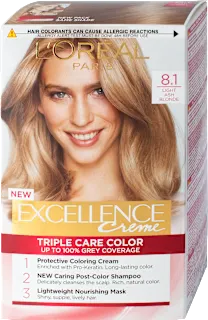 Boja za kosu - 8.1 Light Ash Blonde, 1 kom.