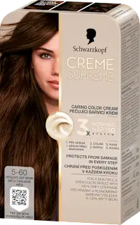 Boja za kosu Creme Supreme – 5-60 Chocholate Light Brown, 1 kom.