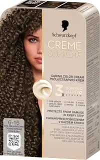 Boja za kosu Creme Supreme – 6-16 Cool Ash Dark Blonde, 1 kom.