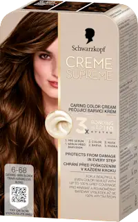 Boja za kosu Creme Supreme – 6-68 Caramel Dark Blonde, 1 kom.