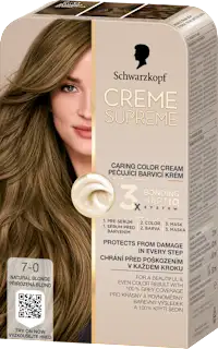 Boja za kosu Creme Supreme – 7-0 Blond Natural, 1 kom.