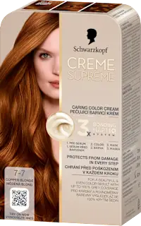 Boja za kosu Creme Supreme – 7-7 Copper Blonde, 1 kom.