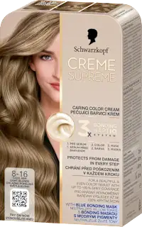 Boja za kosu Creme Supreme – 8-16 Cool Ash Light Blonde, 1 kom.