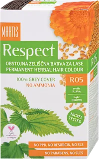 Boja za kosu – R05 svjetlosmeđa, 1 kom.