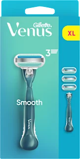 Brijač Smooth + 3 zamjenske britvice, 1 kom.