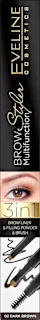 Brow Styler olovka za obrve 3in1 – 02 Dark Brown, 3 ml