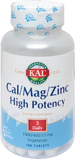 Cal/Mag/Zinc High Potency – dodatak prehrani, 100 kom.