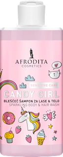 Candy Girl dječji sjajni šampon za kosu i tijelo, 320 ml