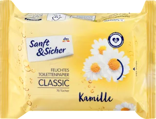 Classic vlažni toaletni papir – kamilica, 70 kom.