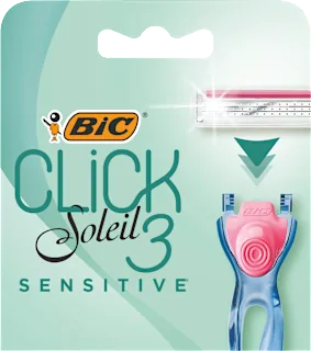 Click Soleil 3 Sensitive zamjenske patrone, 4 kom.