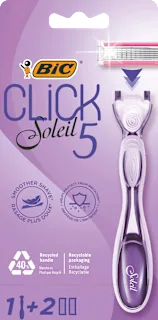 Click Soleil 5 Hybrid brijač + 2 zamjenske patrone, 1 kom.