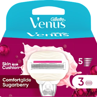 Comfort glide Sugarberry britvice, 3 kom.