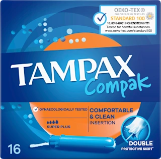 Compak tamponi – super plus, 16 kom.