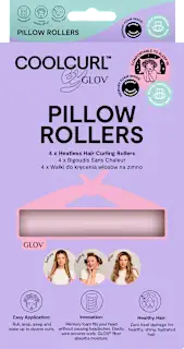 Coolcurl Pillow Rollers uvijači za kosu – rozi, 1 kom.