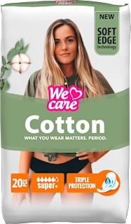 Cotton higijenski ulošci super +, 20 kom.