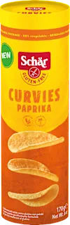 Curvies bezglutenski čips - paprika, 170 g