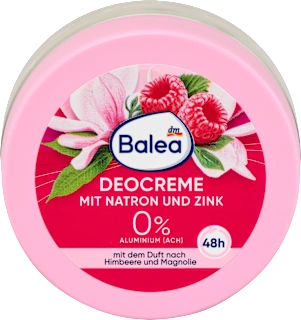 Deo krema s natronom – malina i magnolija, 50 ml