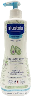 Dermatološki gel za kupanje beba, 500 ml